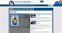 Desktop Screenshot of lormahighlights.com